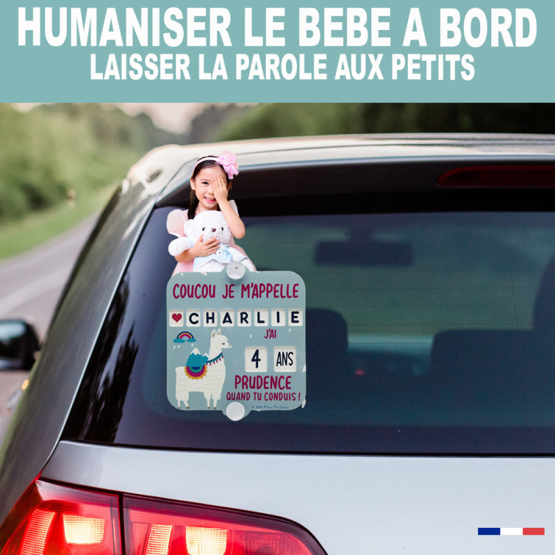 stickers signalétiques voitures bébés à bord et animaux à bords